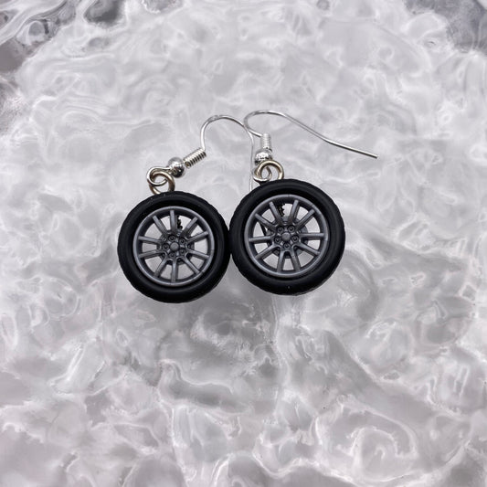 Wheel Earrings