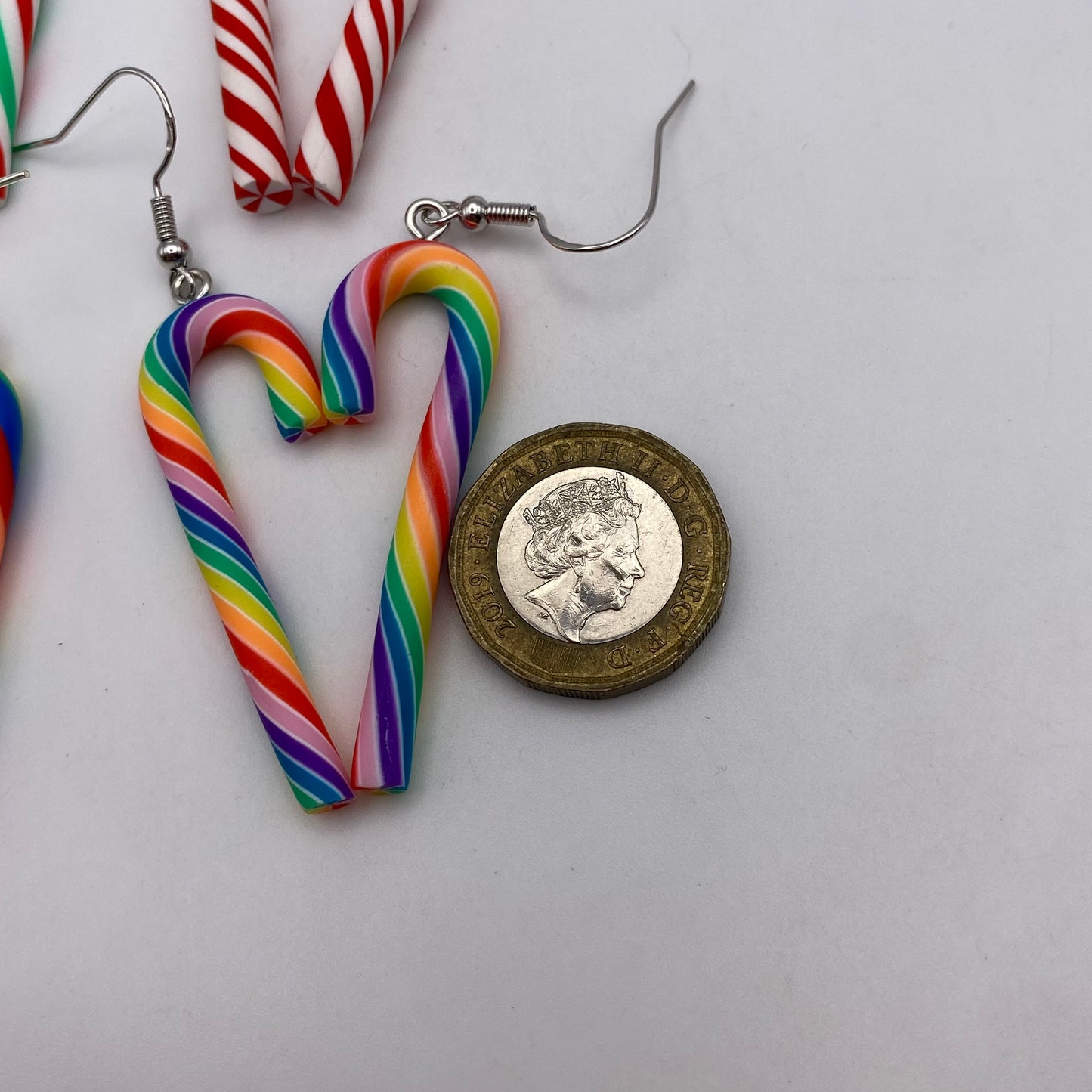 Candy Cane Earrings