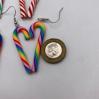 Candy Cane Earrings