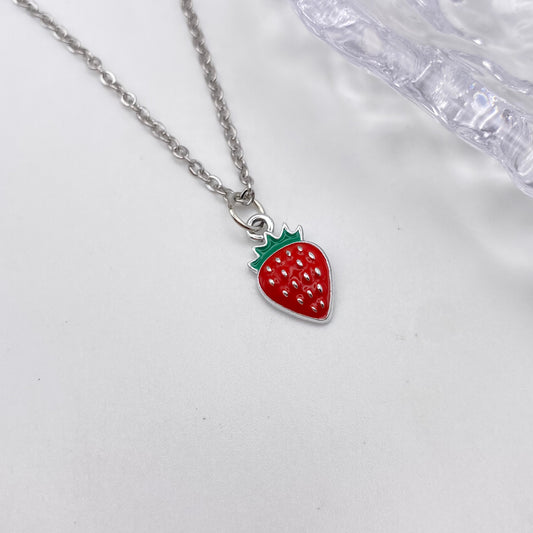 Strawberry Necklace