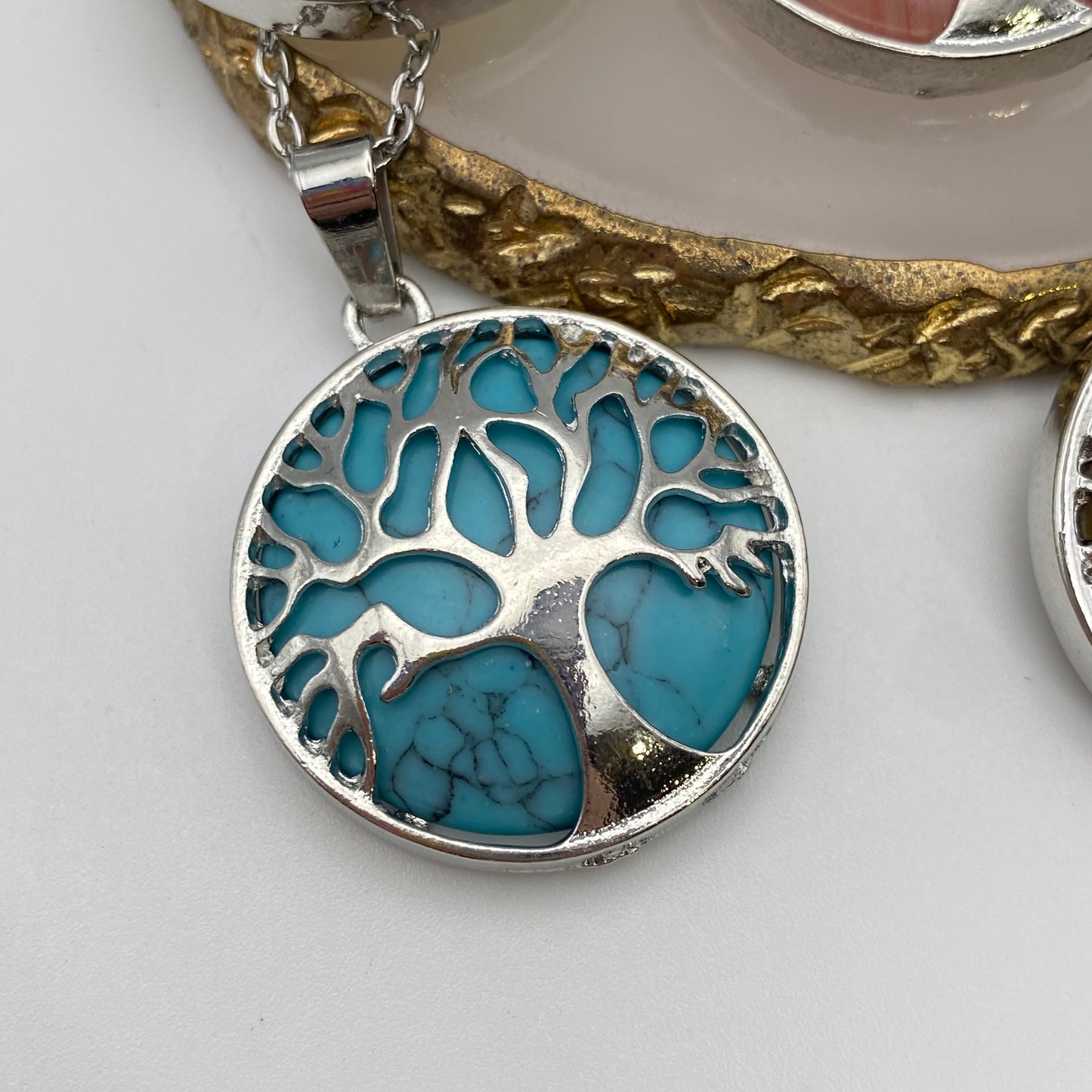 Crystal Tree of Life Necklaces