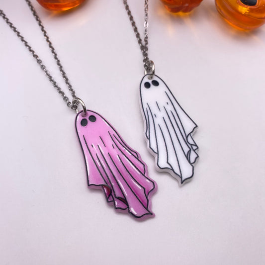 Colourful Ghost Necklace