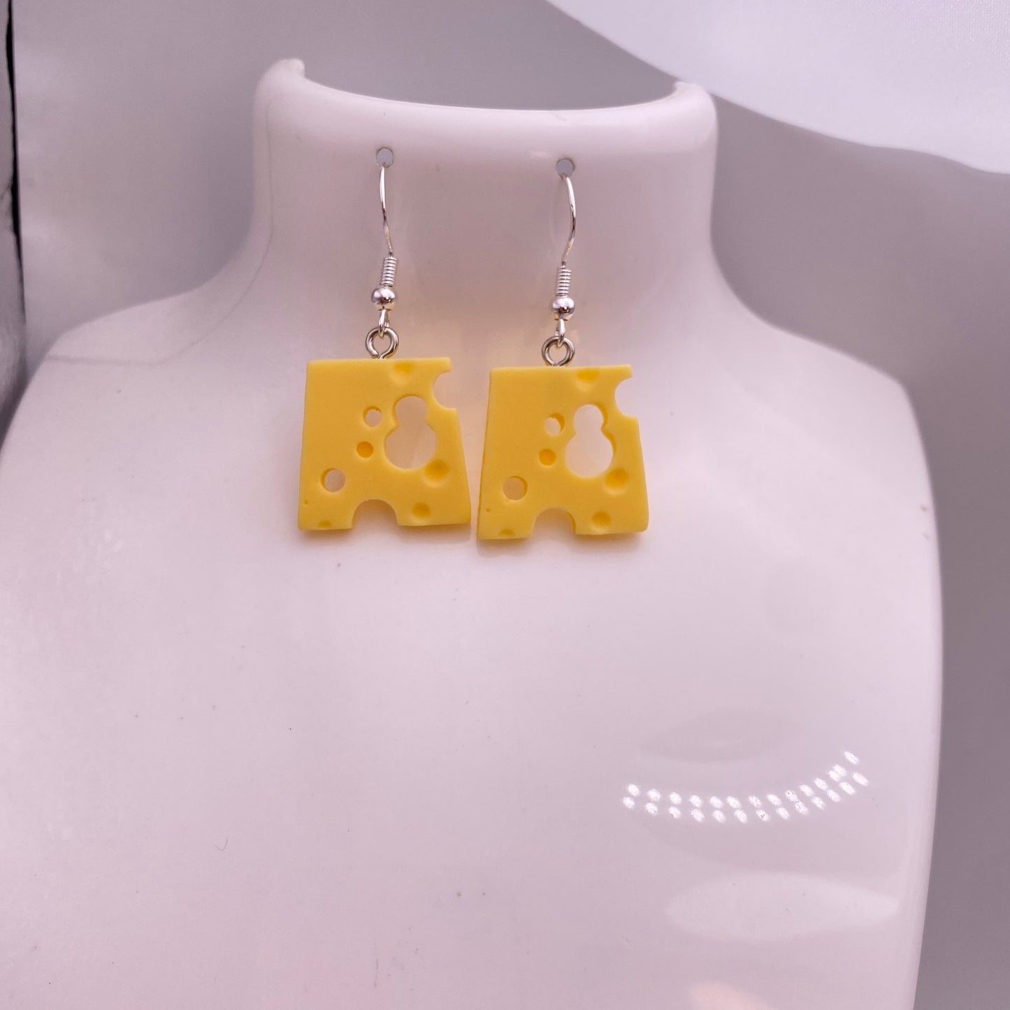 Cheese Slice Earrings