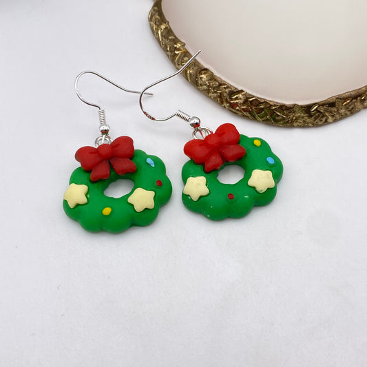 Chunky Wreath Earrings