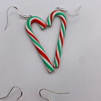 Candy Cane Earrings