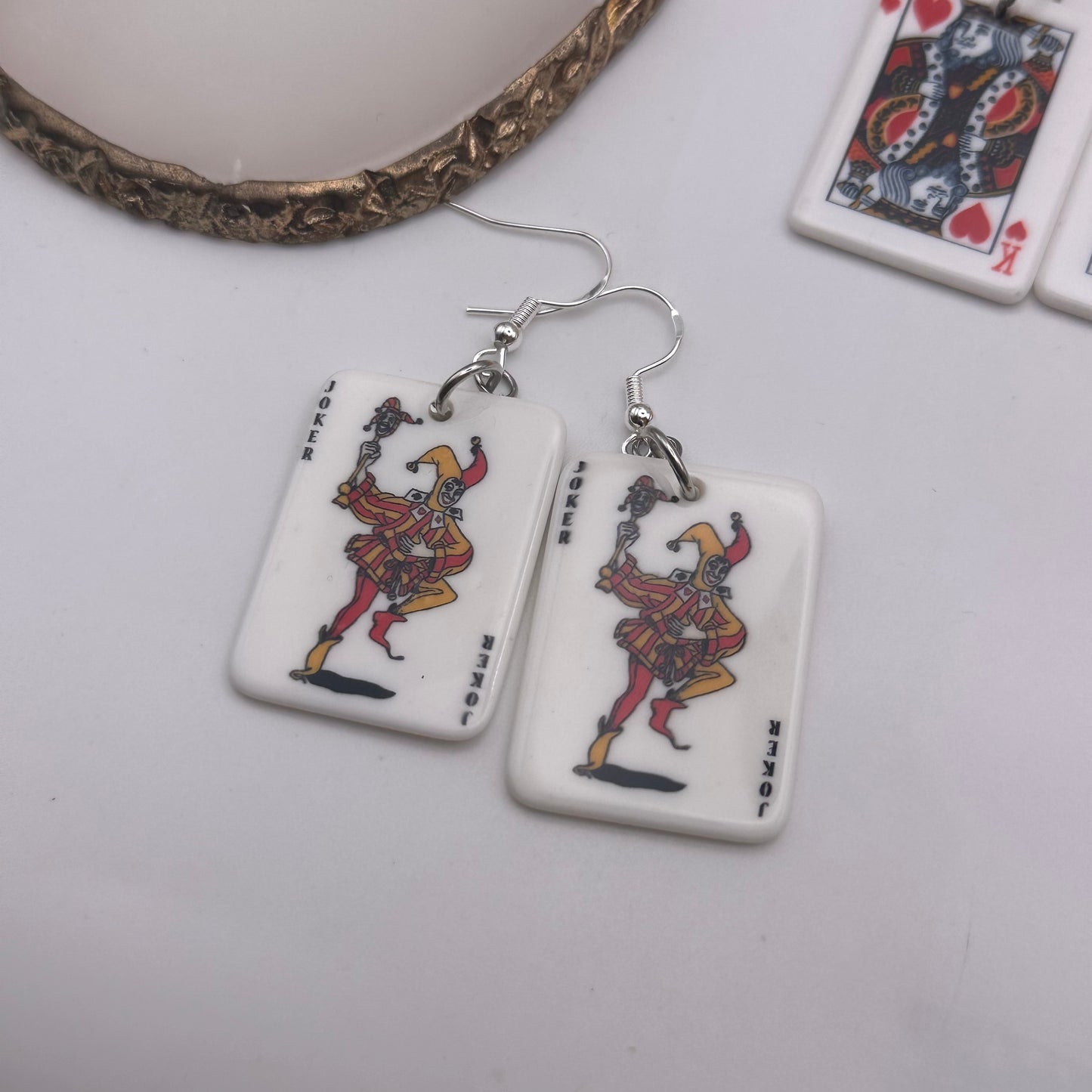 Card Earrings