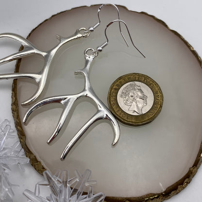 Reindeer Antler Earrings