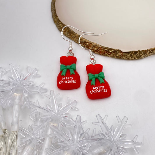 Santa Sack Earrings