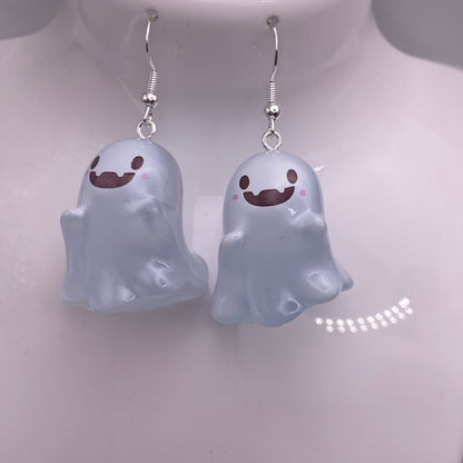 Chunky Ghost Earrings