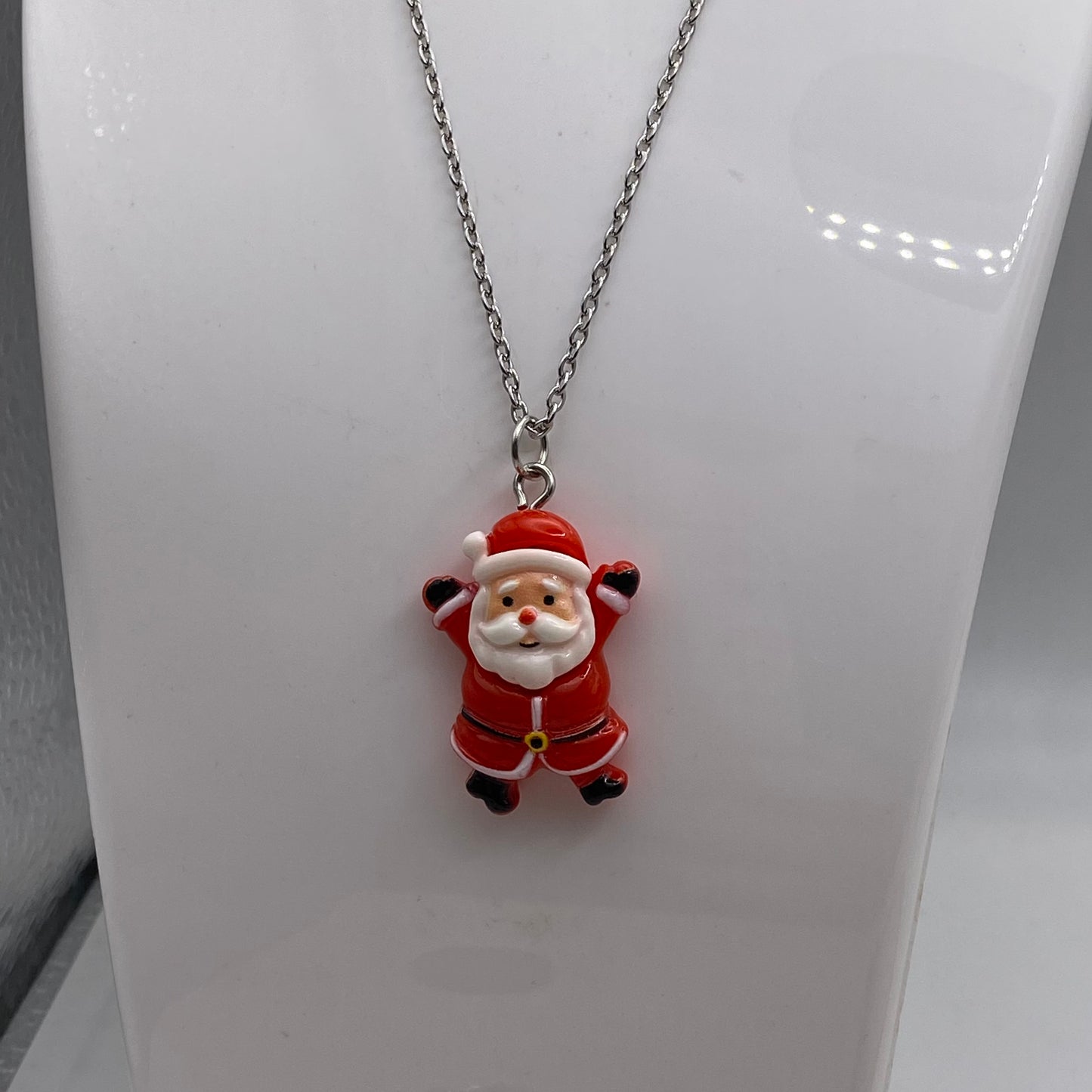 Red Santa Necklace