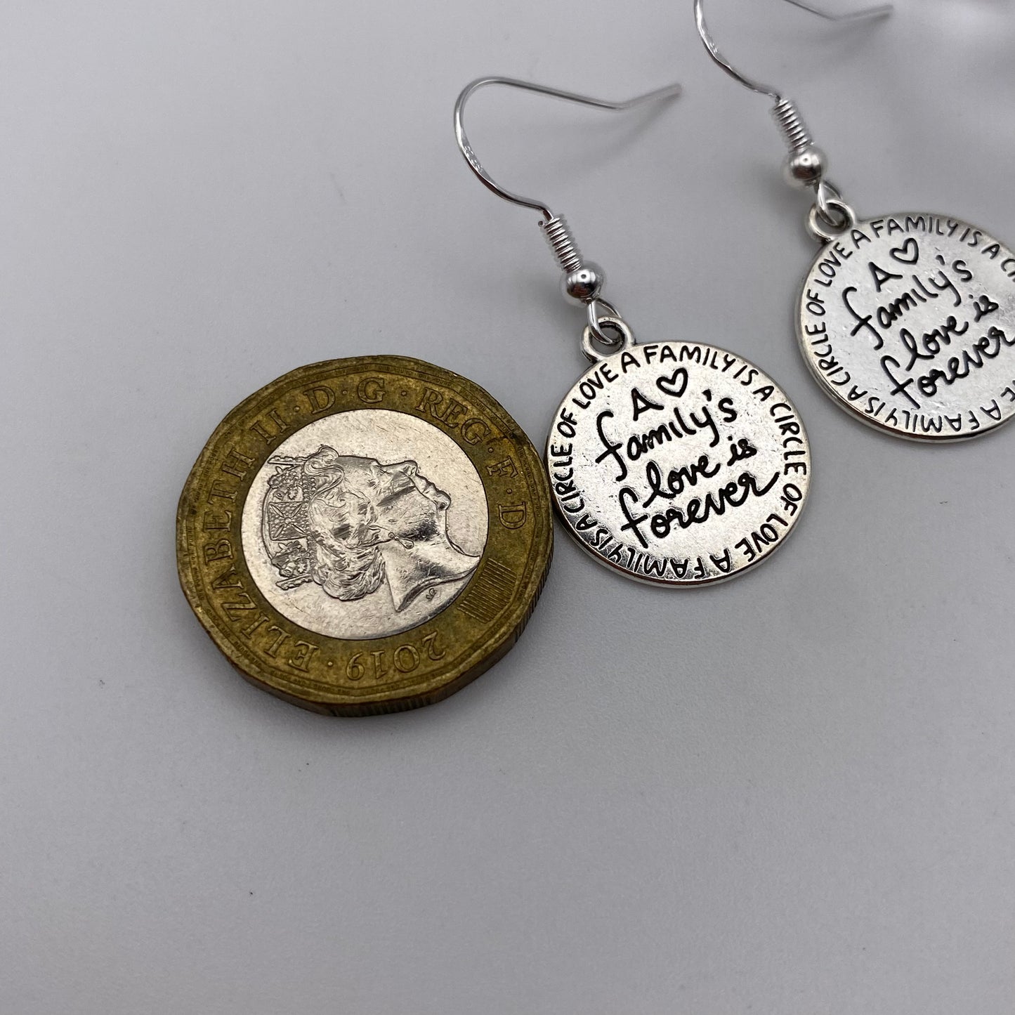 ‘A Family’s Love Is Forever’ Earrings