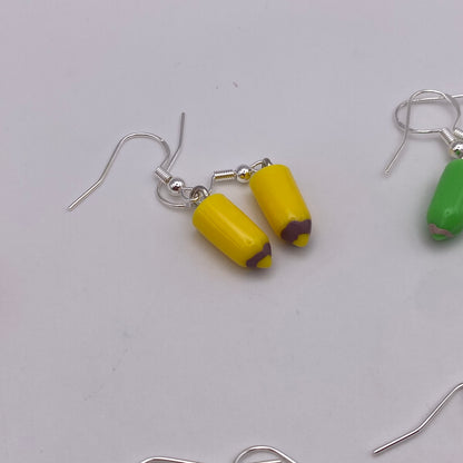 Colouring Pencil Earrings