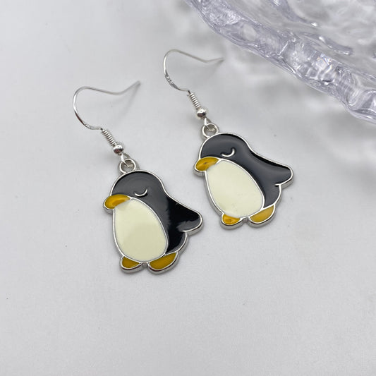 Penguin Earrings