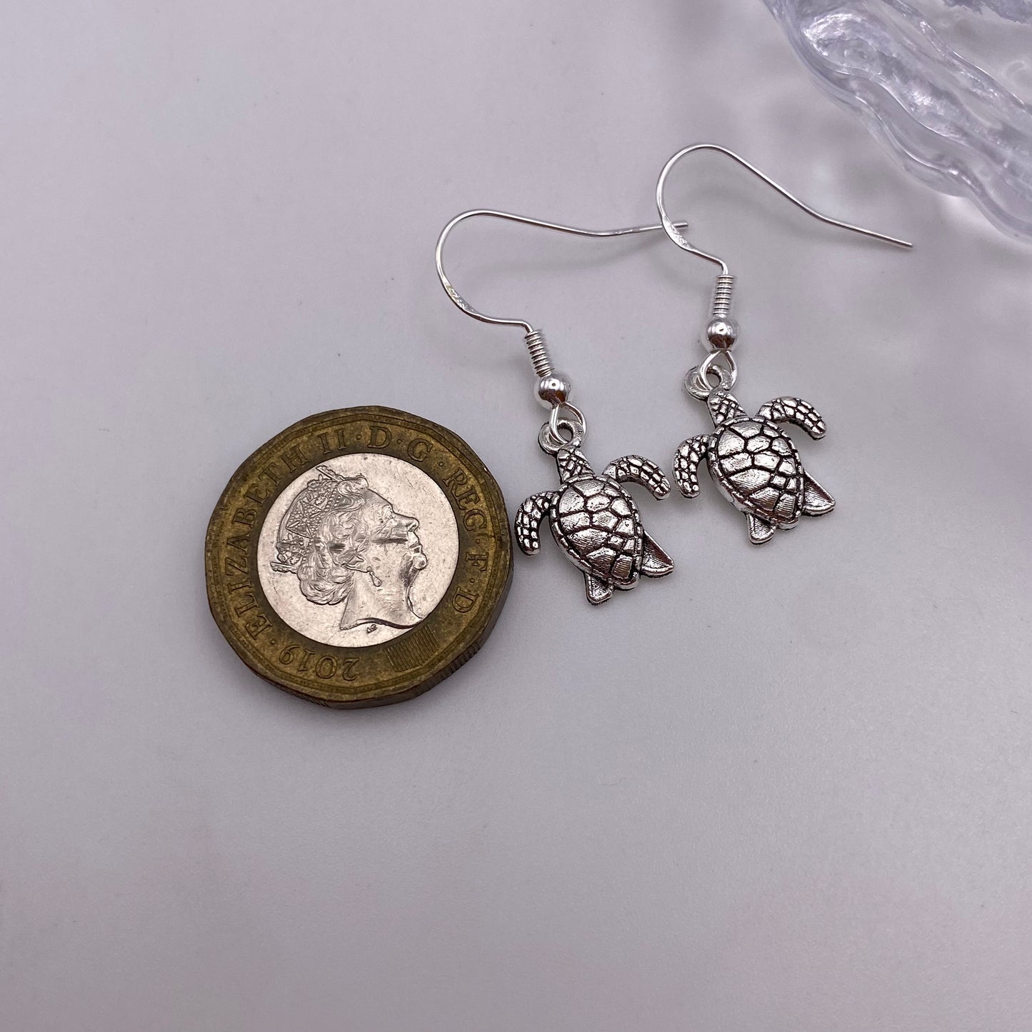 Small Turtle Earrings