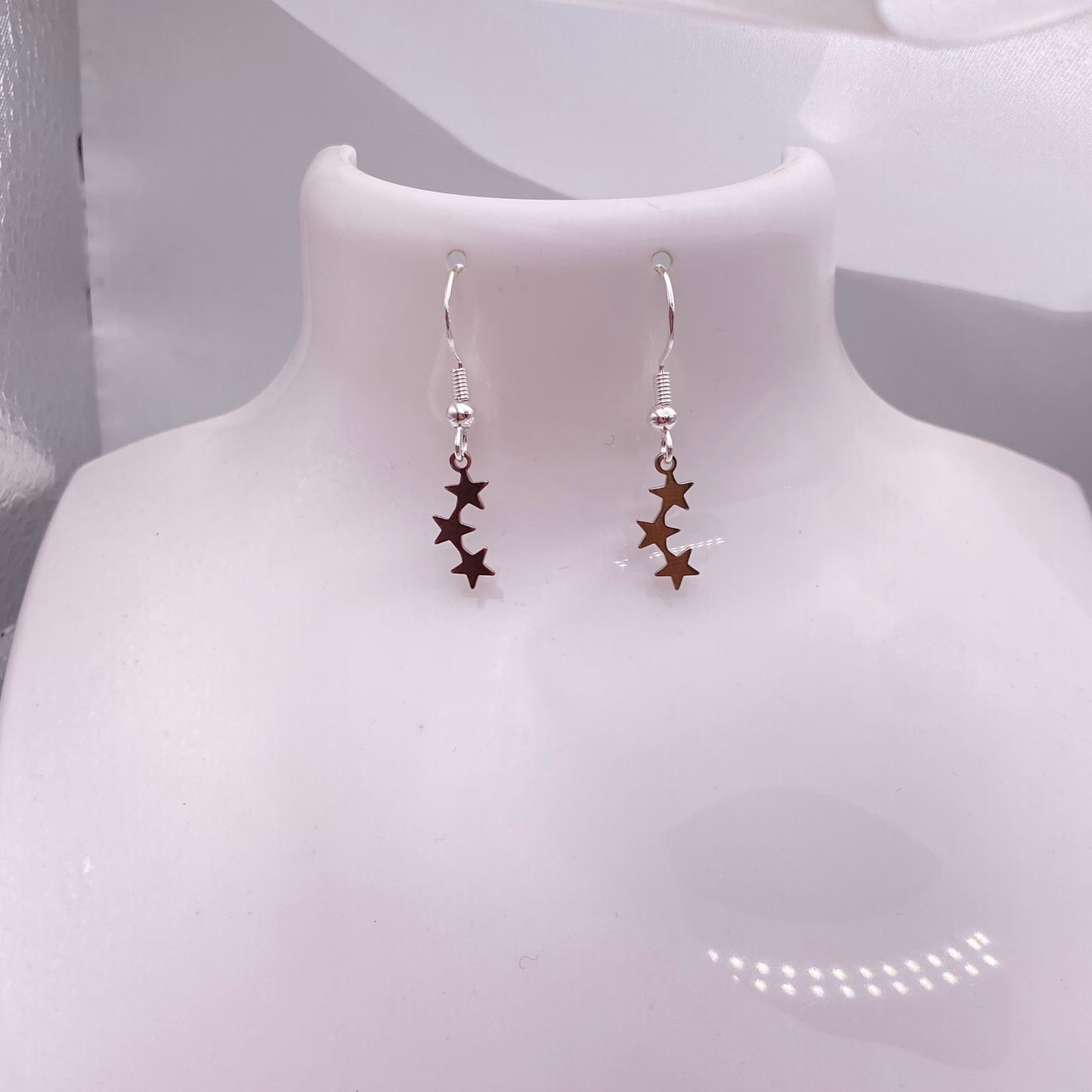 Three Stars Earrings