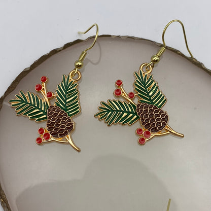 Christmas Nature Earrings