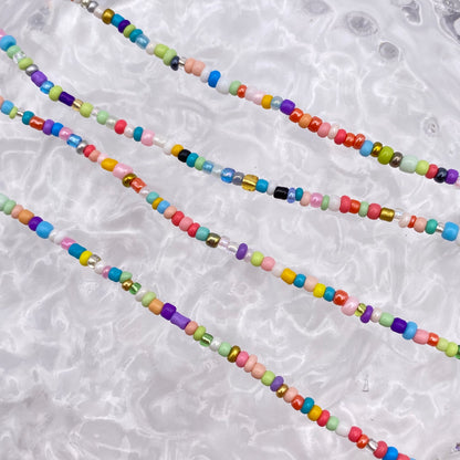 Messy Beaded Necklace