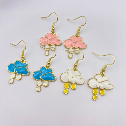 Rain Cloud Earrings