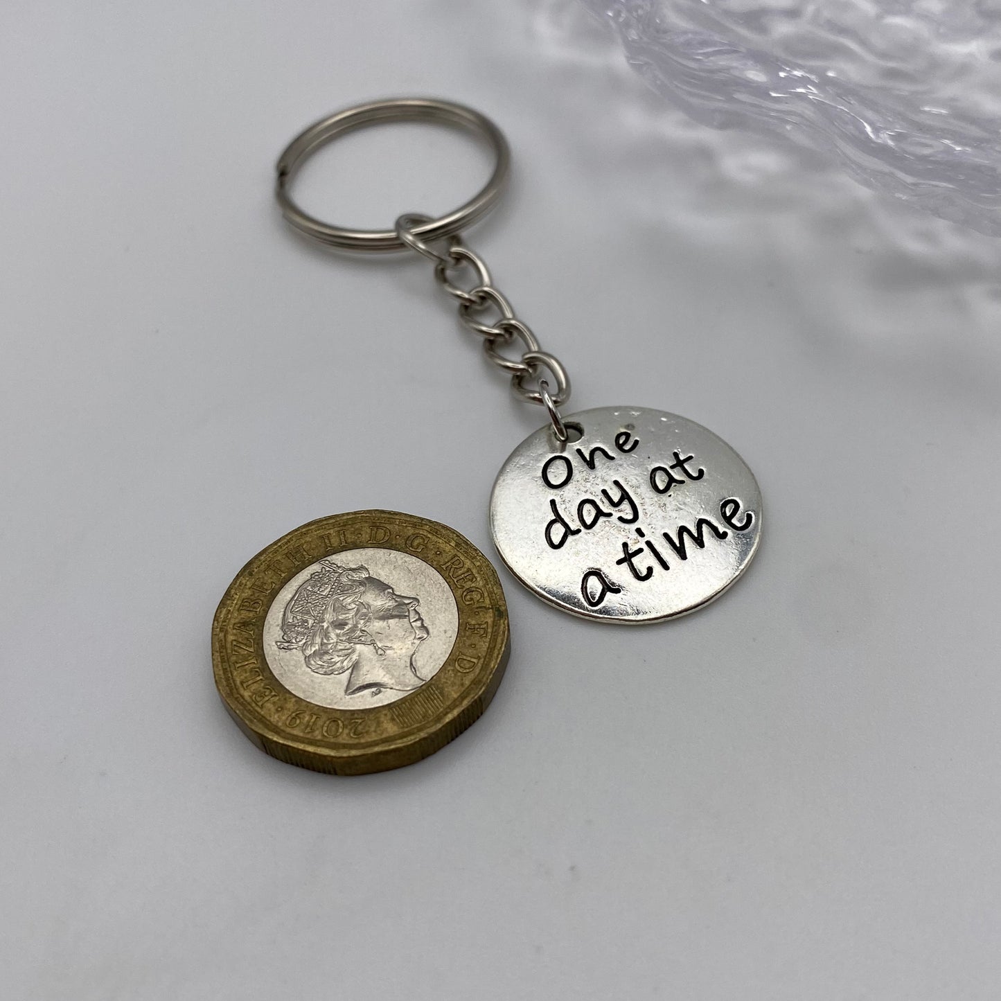 ‘One Day At A Time’ Keyring