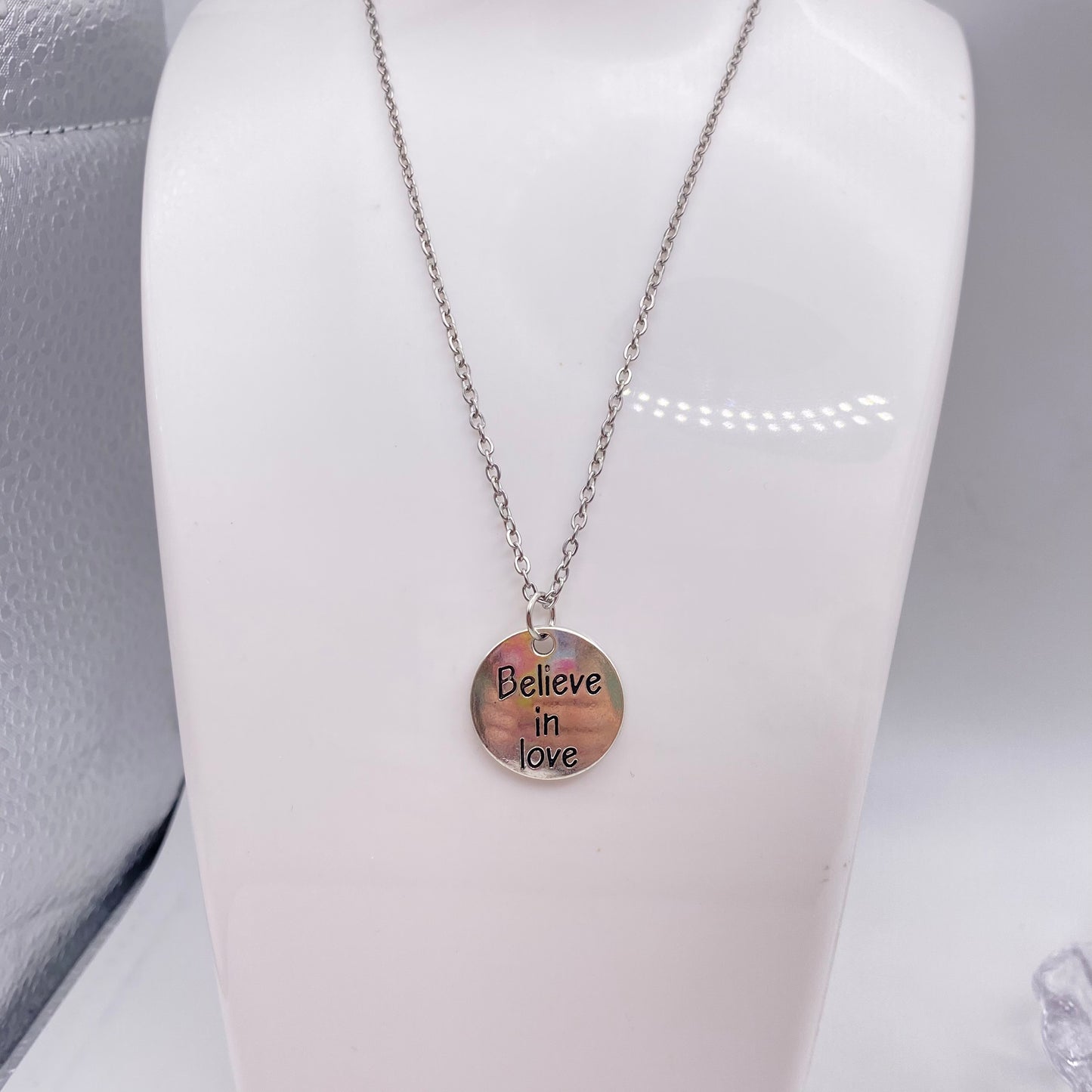 ‘Believe In Love’ Necklace