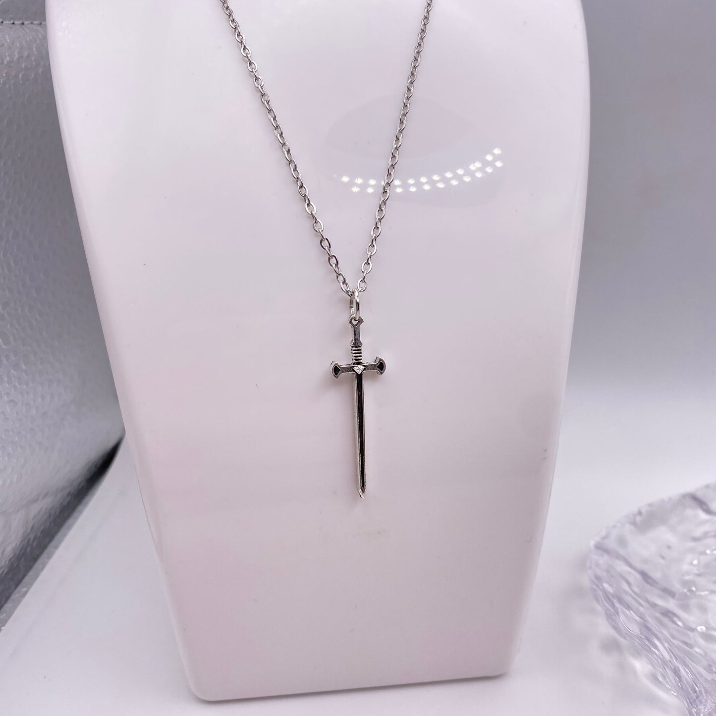 Small Sword Dagger Necklace