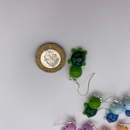 Colourful Turtle Earrings