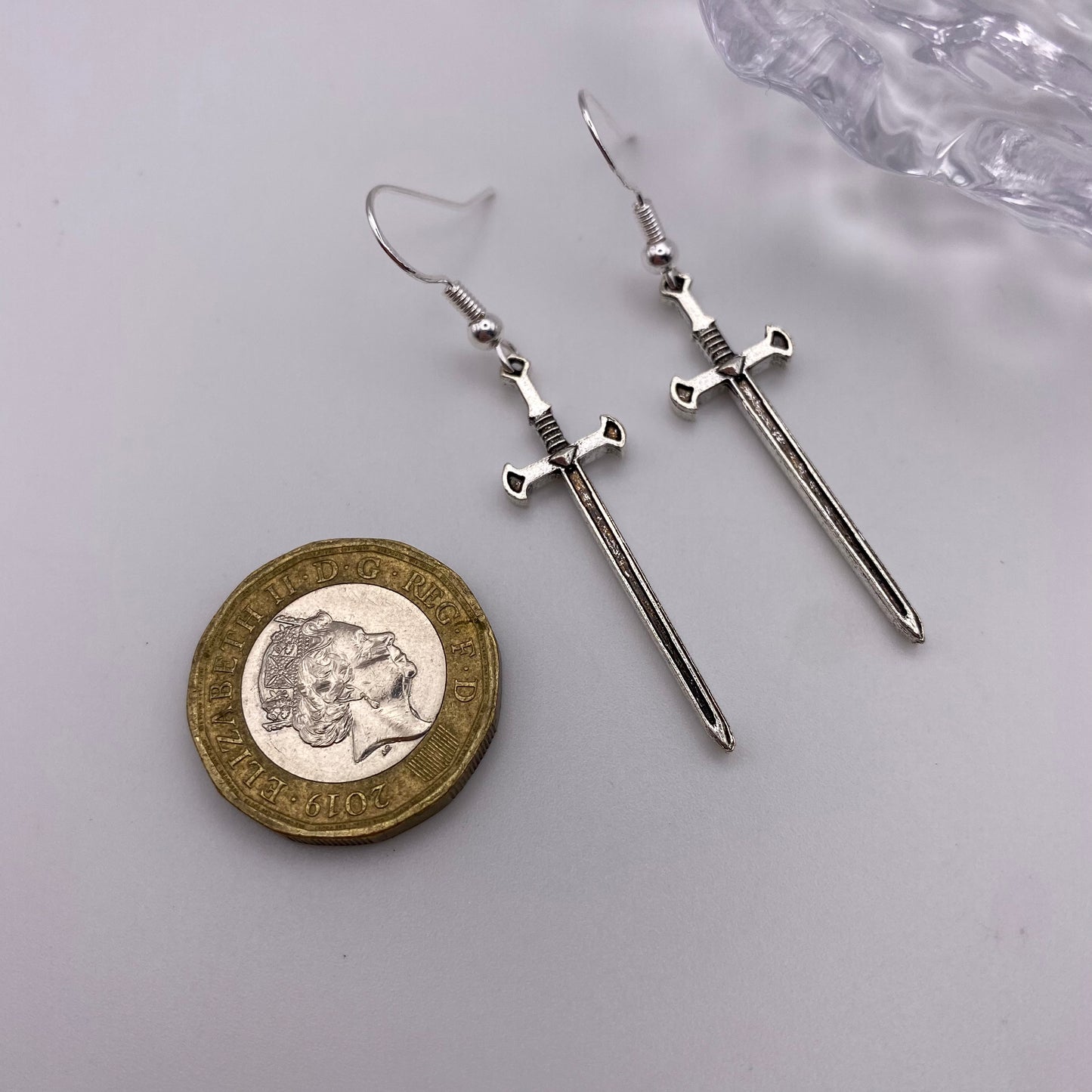 Small Sword Dagger Earrings