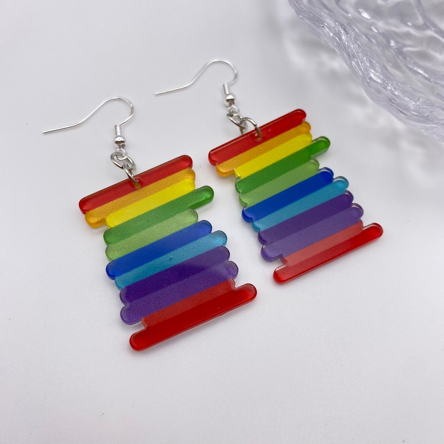 Rainbow Splash Earrings