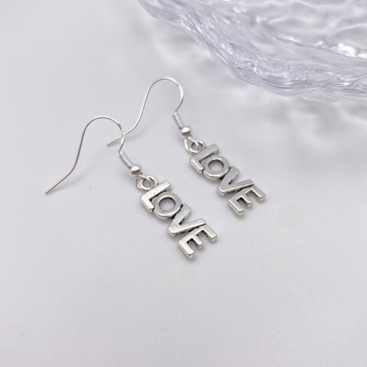 ‘Love’ Earrings