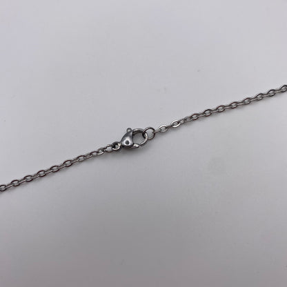 Small Silver Snake Necklace