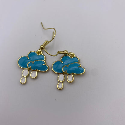 Rain Cloud Earrings