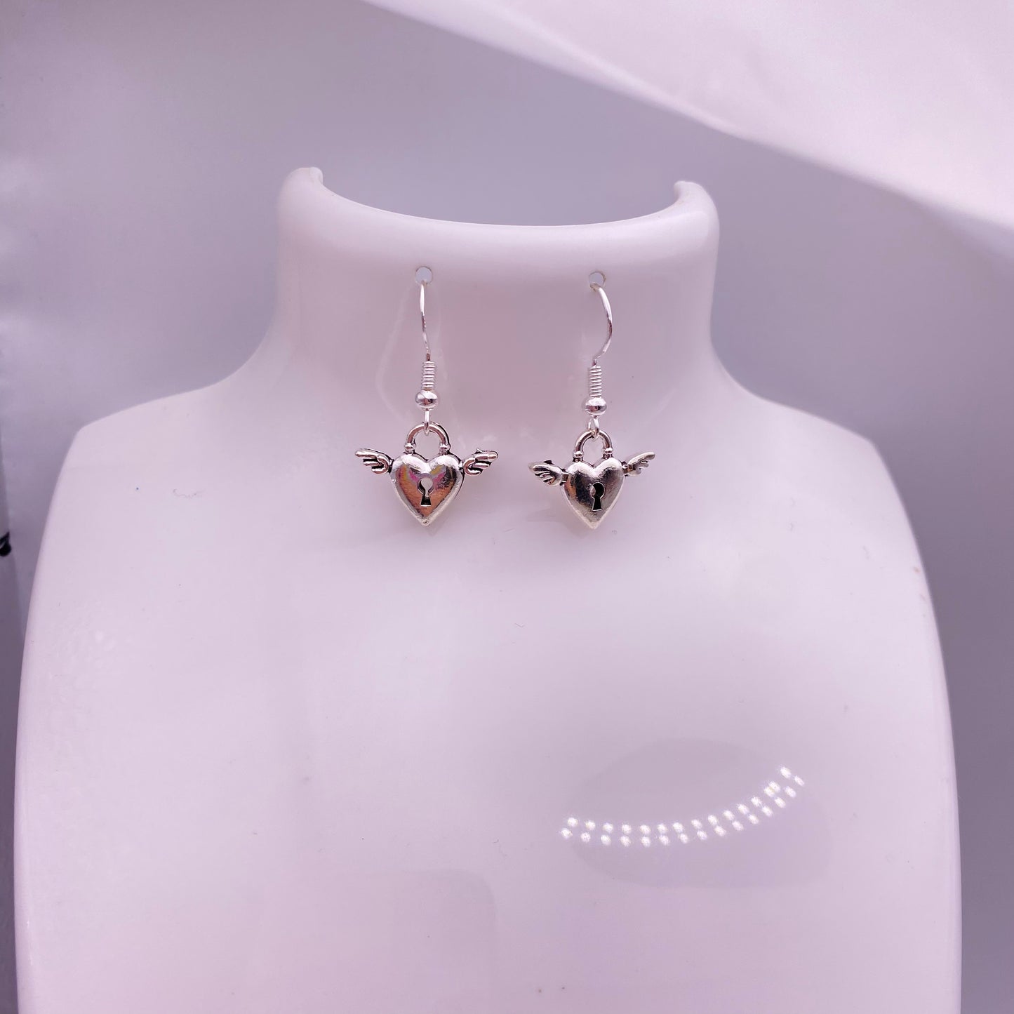 Flying Lock Earrings