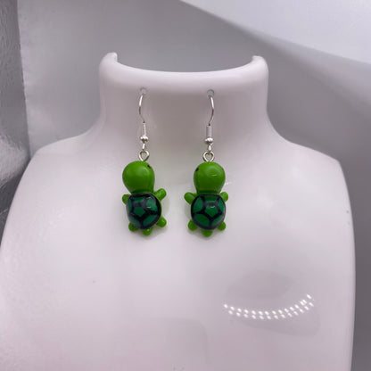 Colourful Turtle Earrings