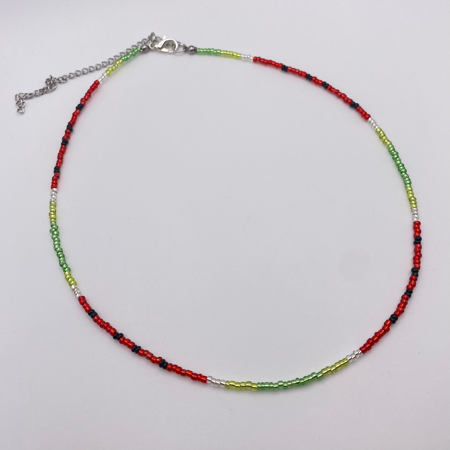 Watermelon Beaded Necklace