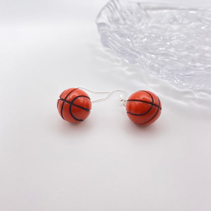 Basketball Earrings