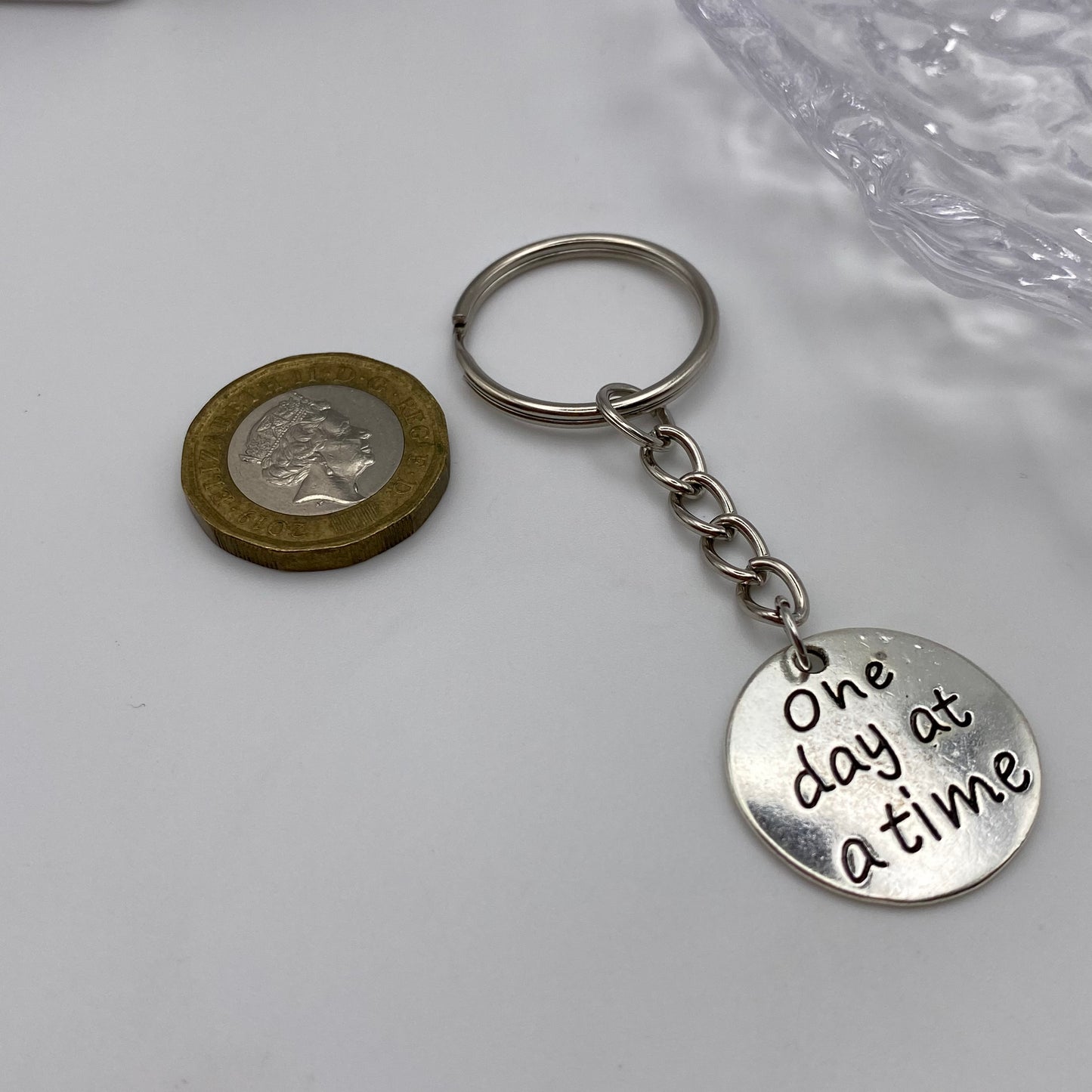 ‘One Day At A Time’ Keyring