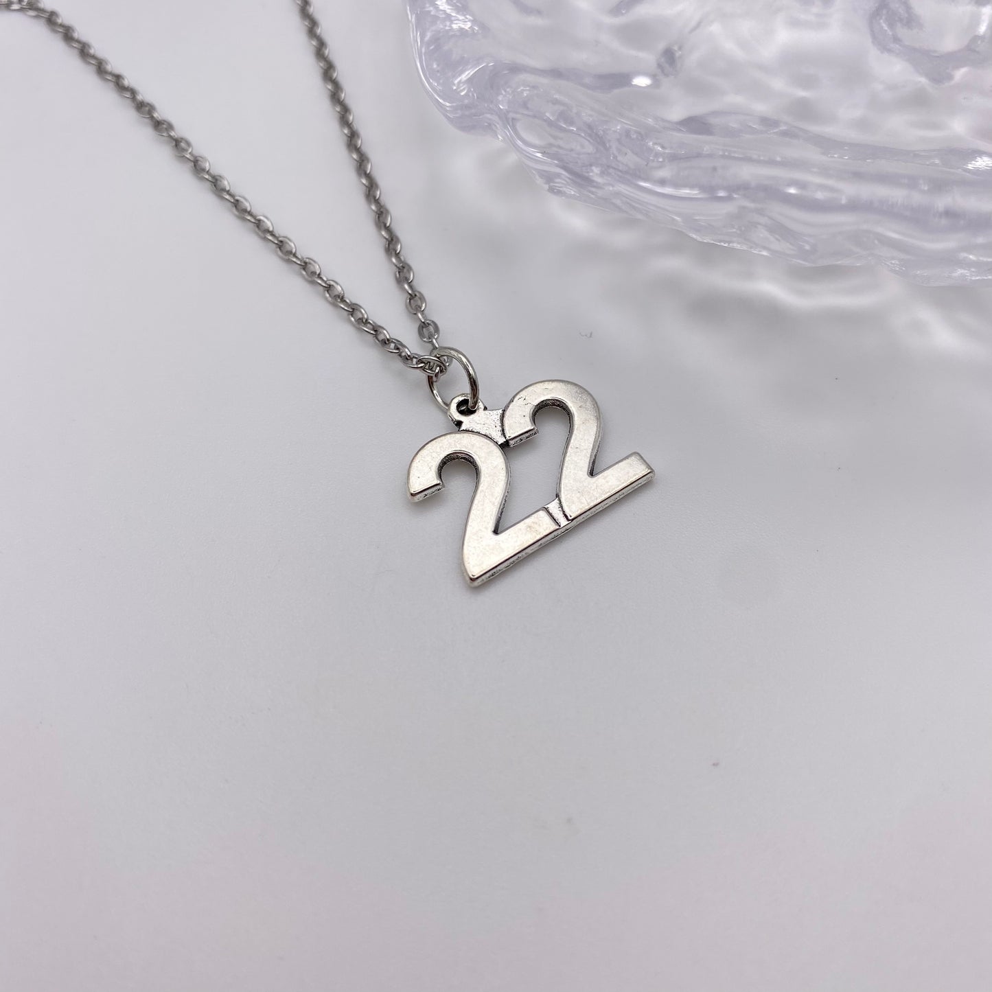 22 Number Necklace
