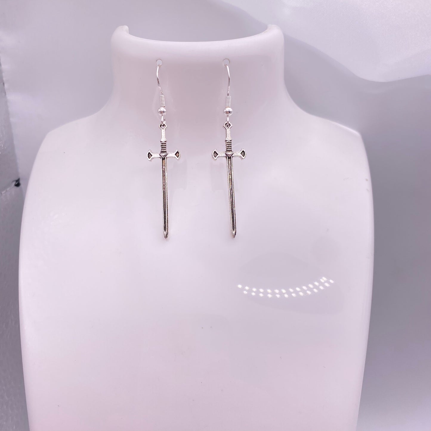 Small Sword Dagger Earrings