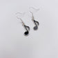 Colourful Music Note Earrings