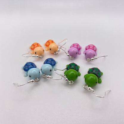 Colourful Turtle Earrings