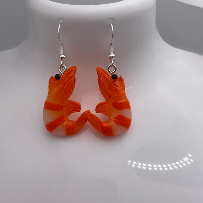 Shrimp Earrings