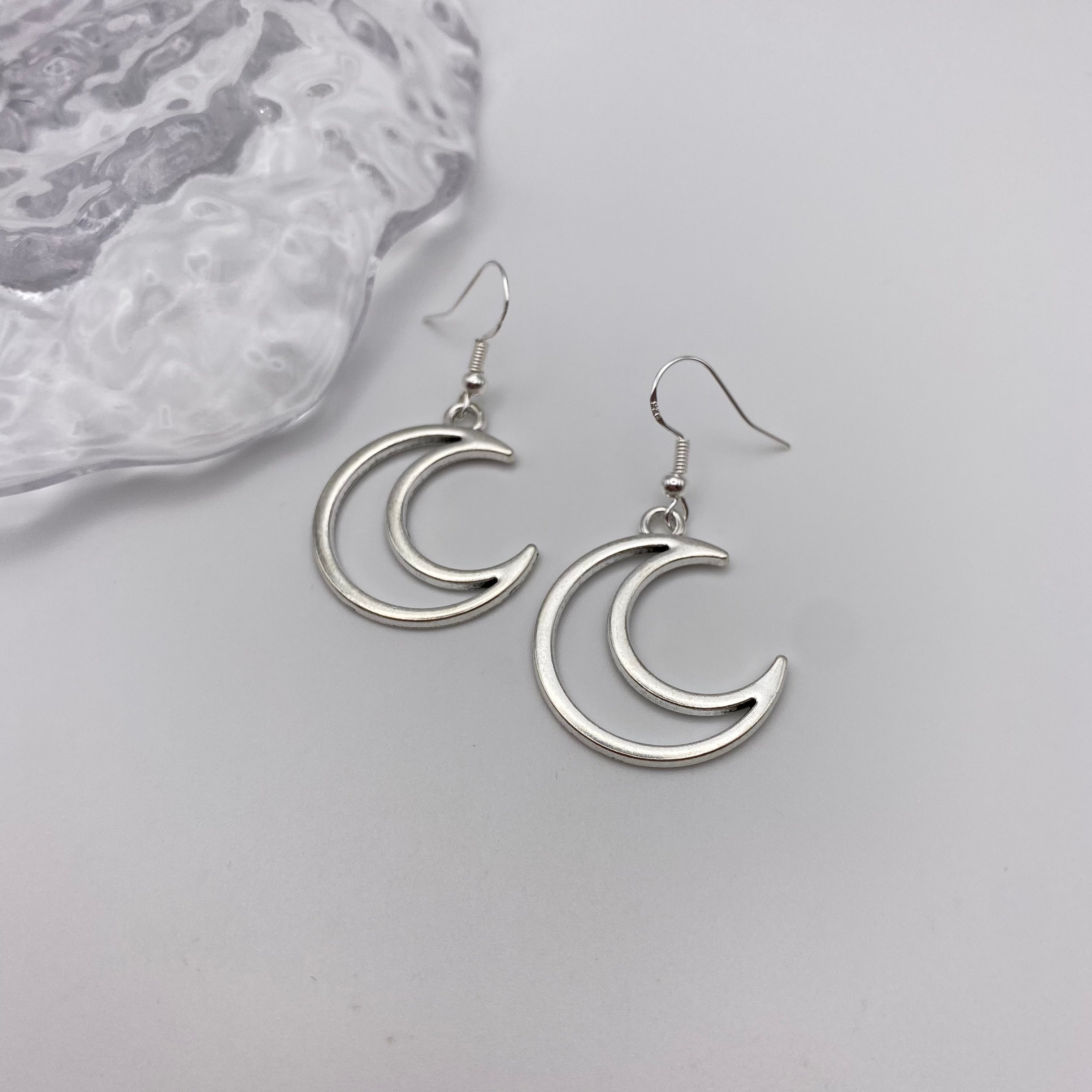 Big Moon Earrings – MollsHandmade