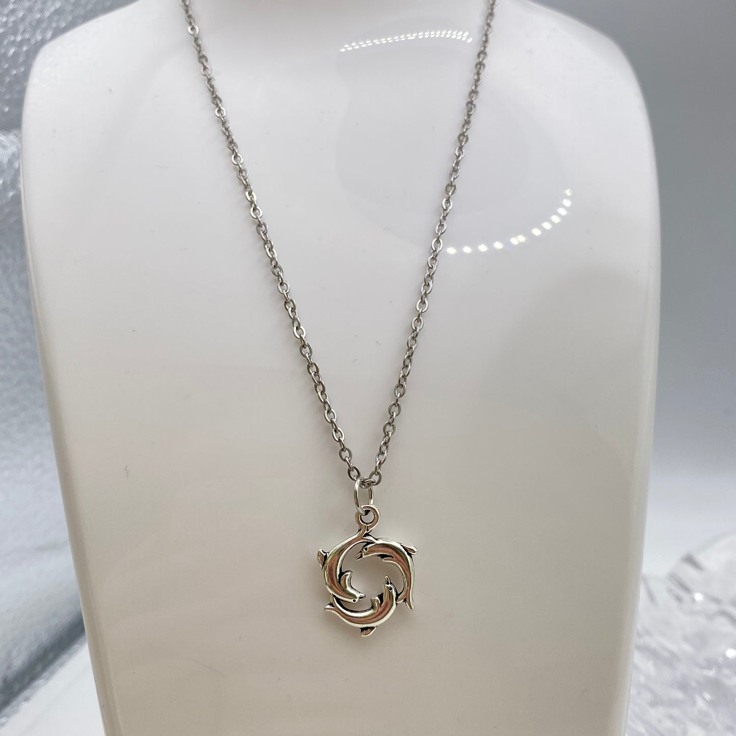 Dolphin Group Necklace
