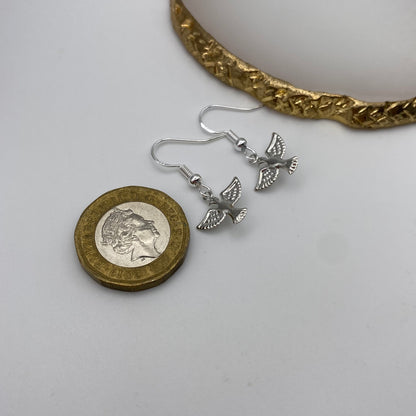 Small Dove Earrings