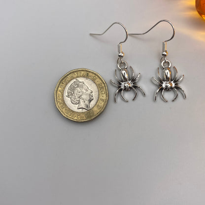 Small Spider Earrings