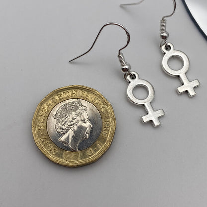 Female Symbol Earrings