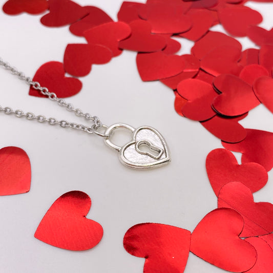 Lock Heart Necklace