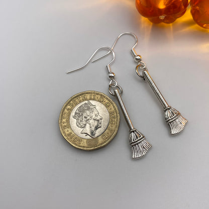 Witch Broomstick Earrings