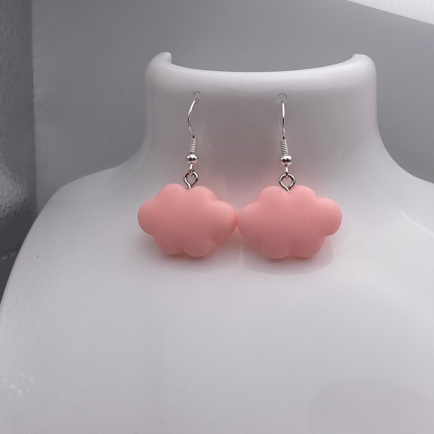 Pink Cloud Earrings