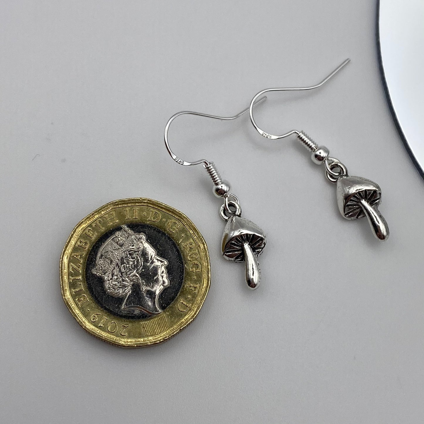 Small Mushroom Earrings